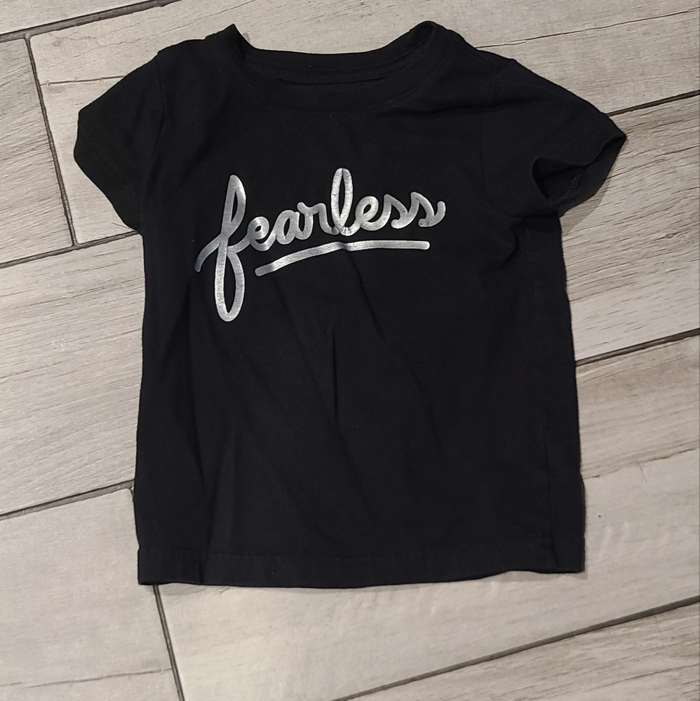 🍁Cat and Jack fearless baby tee🎠